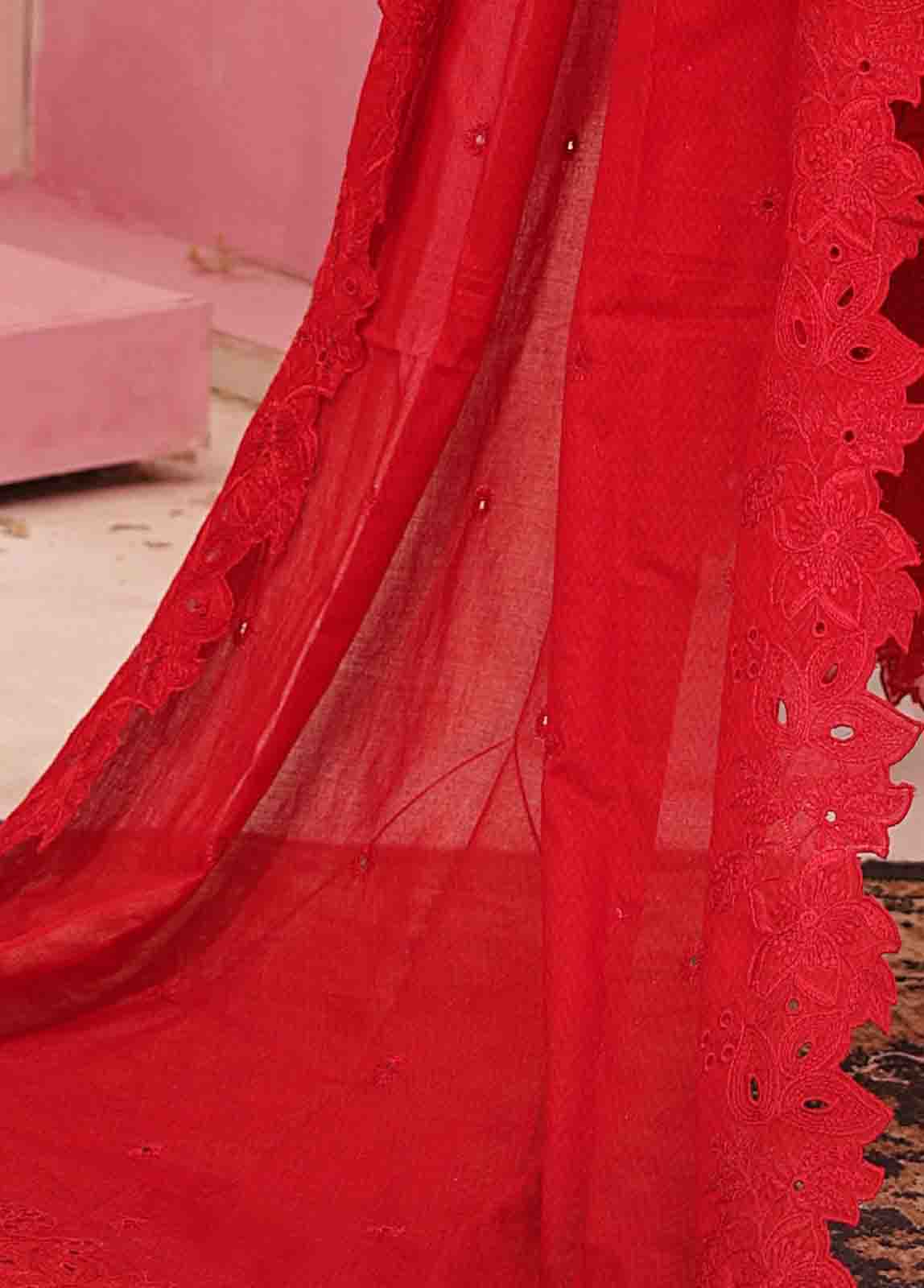 Bin Saeed Fabric - SMLF-FR-0515- 3 Piece Embroidered Stitched Suit