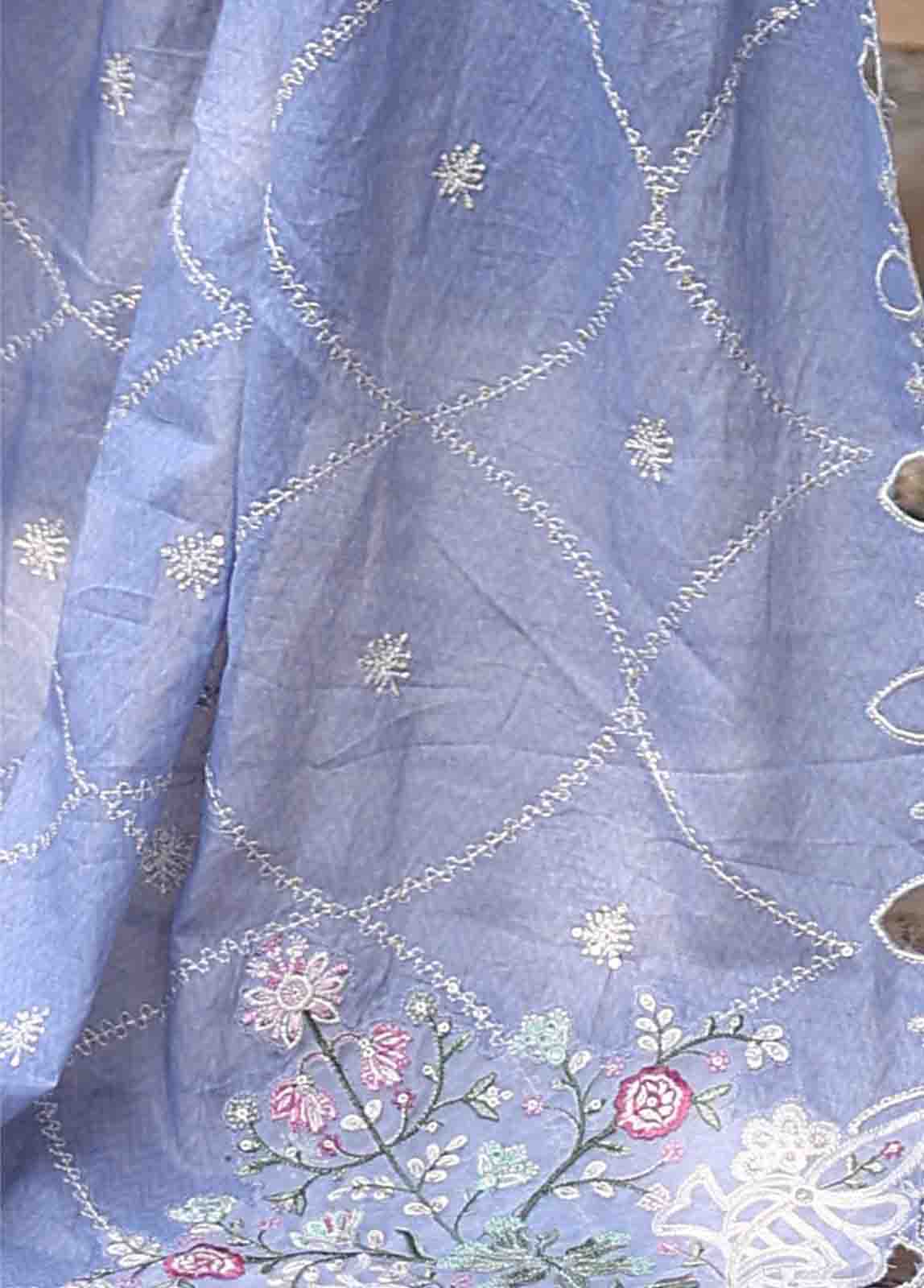 Bin Saeed Fabric - SMLF-FR-0517- 3 Piece Embroidered Stitched Suit