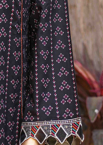 Bin Saeed Fabric - SMLF-FR-0522- 3 Piece Embroidered Stitched Suit