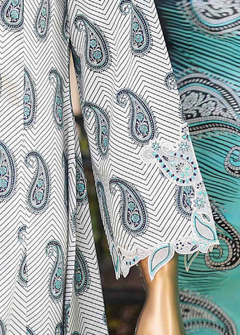 Bin Saeed Fabric - SMLF-FR-0527- 3 Piece Embroidered Stitched Suit