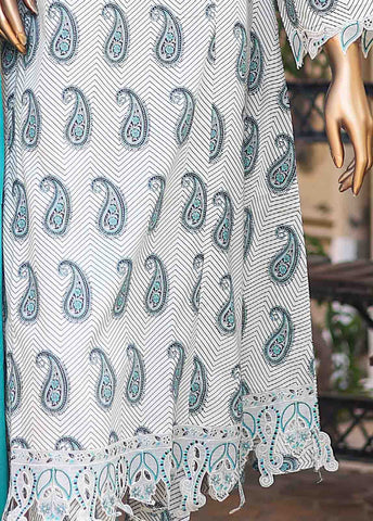 Bin Saeed Fabric - SMLF-FR-0527- 3 Piece Embroidered Stitched Suit