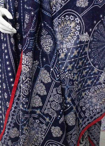 Bin Saeed Fabric - SMLF-FR-0625- 3 Piece Embroidered Stitched Suit