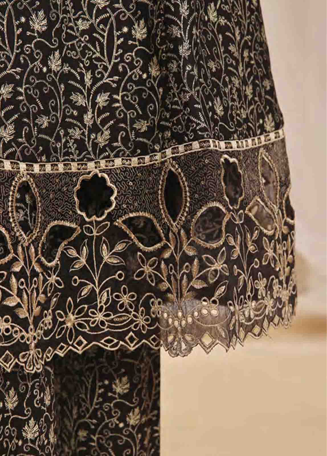 Bin Saeed Fabric - SMLF-FR-0634- 3 Piece Embroidered Stitched Suit