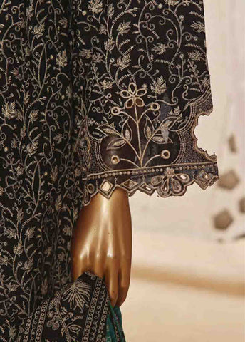 Bin Saeed Fabric - SMLF-FR-0634- 3 Piece Embroidered Stitched Suit