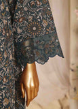 SMLF-FR-0141- 3 Piece Embroidered Stitched Suit