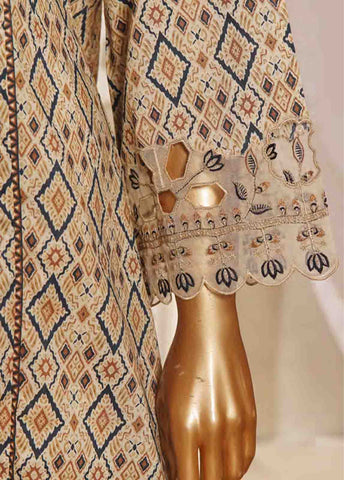 Bin Saeed Fabric - SMLF-FR-633- 3 Piece Embroidered Stitched Suit