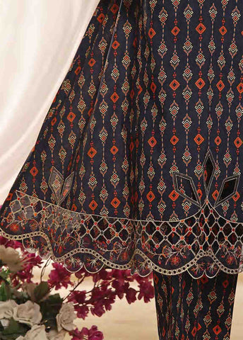 Bin Saeed Fabric - SMLF-FR-636- 3 Piece Embroidered Stitched Suit