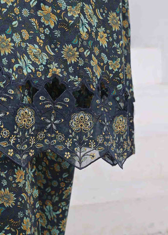 Bin Saeed Fabric - SMLF-FR-643- 3 Piece Embroidered Stitched Suit