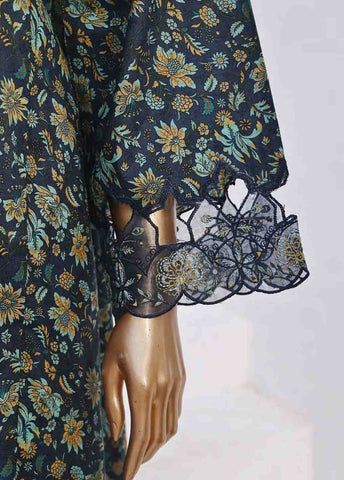 Bin Saeed Fabric - SMLF-FR-643- 3 Piece Embroidered Stitched Suit