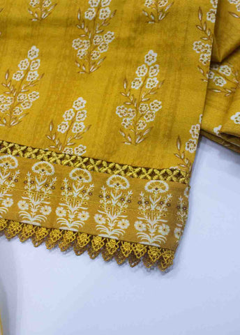 Bin Saeed Fabric - SMLF-PR-0154- 3 Piece Printed Stitched Suit