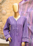 SMLF-PR-0451 - 3 Piece Printed Stitched Suit