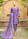SMLF-PR-0451 - 3 Piece Printed Stitched Suit