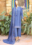 SMLF-PR-0523 - 3 Piece Printed Stitched Suit