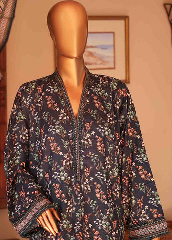 Bin Saeed Fabric - SMLF-PR-0641 - 3 Piece Printed Stitched Suit