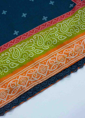 Bin Saeed Fabric - SMLF-PR-0681- 3 Piece Printed Stitched Suit