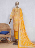 SMLS-0499-CB R72 - 3 Piece Embroidered Stitched Suit