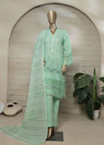 SMLS-40-TF- 3 Piece Chikankari Stitched Suit