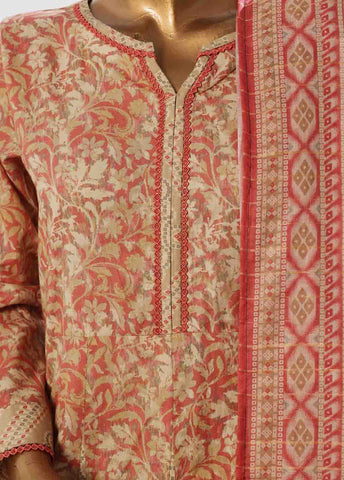 Bin Saeed Fabric - SMP-FR-0039-3 Piece Lawn Printed Frock Style Suit