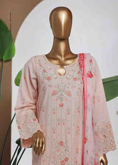 SMPC-003 B- 3 Piece Luxury Embroidered Stitched Suit