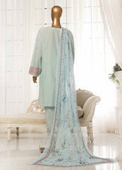 SMPC-004 O- 3 Piece Luxury Embroidered Stitched Suit