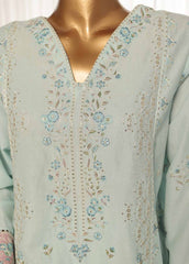 SMPC-004 O- 3 Piece Luxury Embroidered Stitched Suit