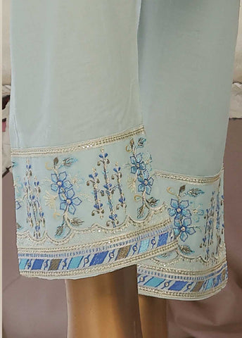 Bin Saeed Fabric - SMPC-004 A- 3 Piece Luxury Embroidered Stitched Suit