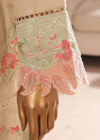 Bin Saeed Fabric - SMPC-008 A- 3 Piece Luxury Embroidered Stitched Suit