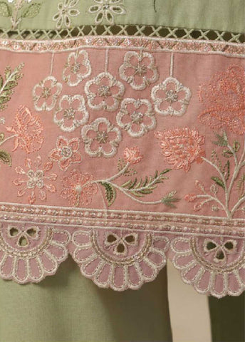 Bin Saeed Fabric - SMPC-010 A- 3 Piece Luxury Embroidered Stitched Suit