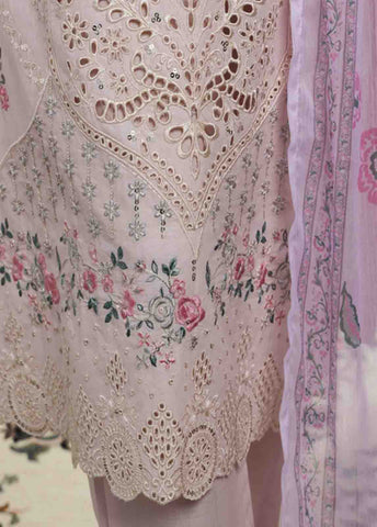 Bin Saeed Fabric - SMPC-011 B- 3 Piece Luxury Embroidered Stitched Suit