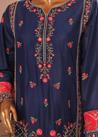 Bin Saeed Fabric - SMPC-020 A- 3 Piece Luxury Embroidered Stitched Suit