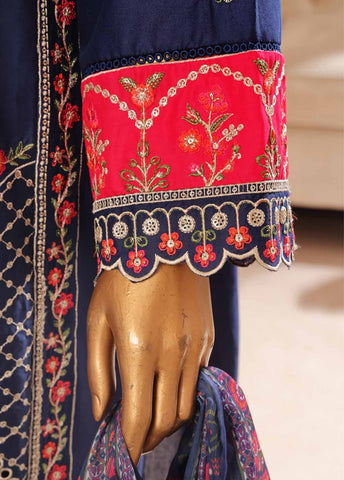 Bin Saeed Fabric - SMPC-020 A- 3 Piece Luxury Embroidered Stitched Suit