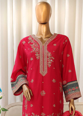 SMPC-025 A- 3 Piece Luxury Embroidered Stitched Suit