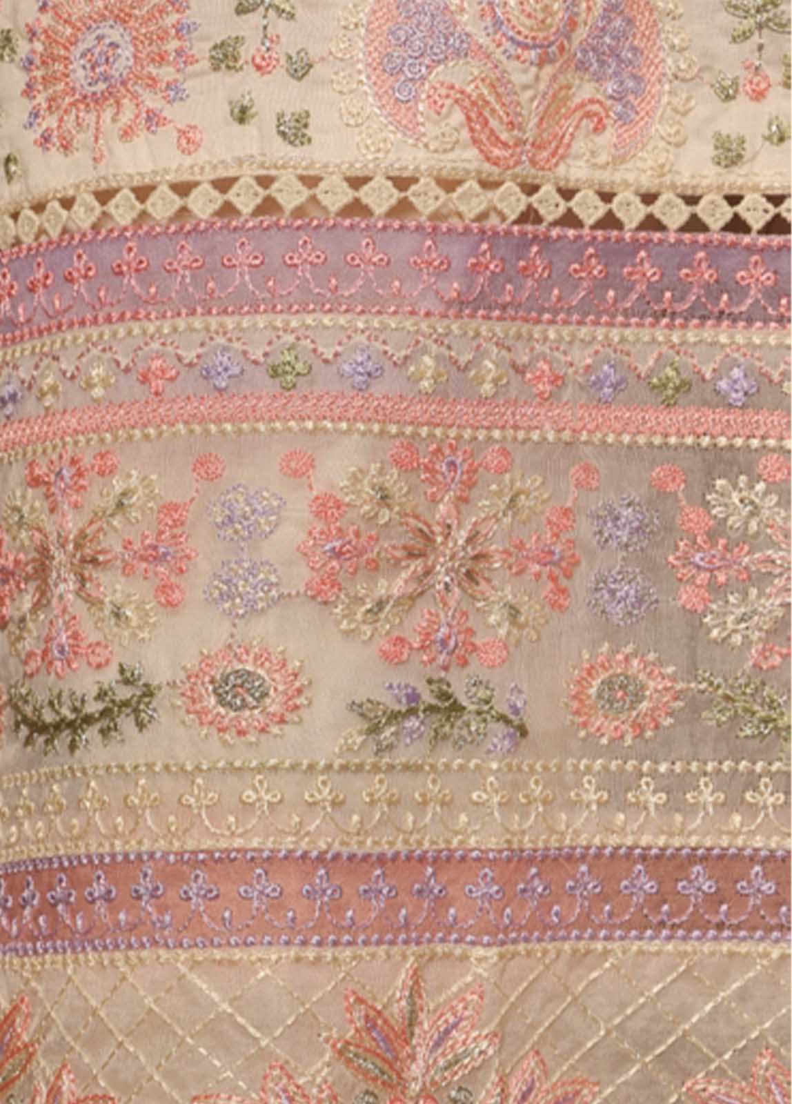 Bin Saeed Fabric - SMPC-EMB-006- 3 Piece Luxury Embroidered Stitched Suit