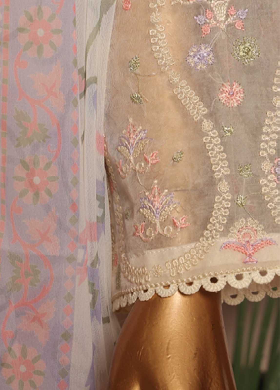 Bin Saeed Fabric - SMPC-EMB-006- 3 Piece Luxury Embroidered Stitched Suit