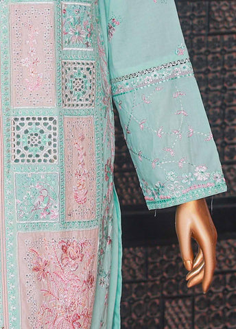 SMPC-EMB-007 B- 3 Piece Luxury Embroidered Stitched Suit