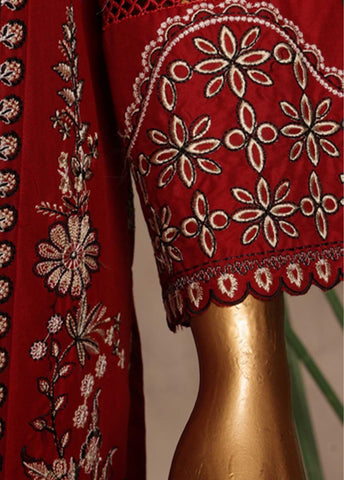 Bin Saeed Fabric - SMPC-EMB-023 B- 3 Piece Luxury Embroidered Stitched Suit