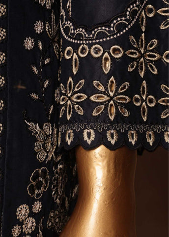 Bin Saeed Fabric - SMPC-EMB-026 B- 3 Piece Luxury Embroidered Stitched Suit