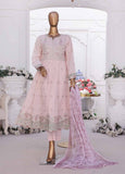 SMPC-FR-011 O-3 Piece Cotton Embroidered Frock Style Suit