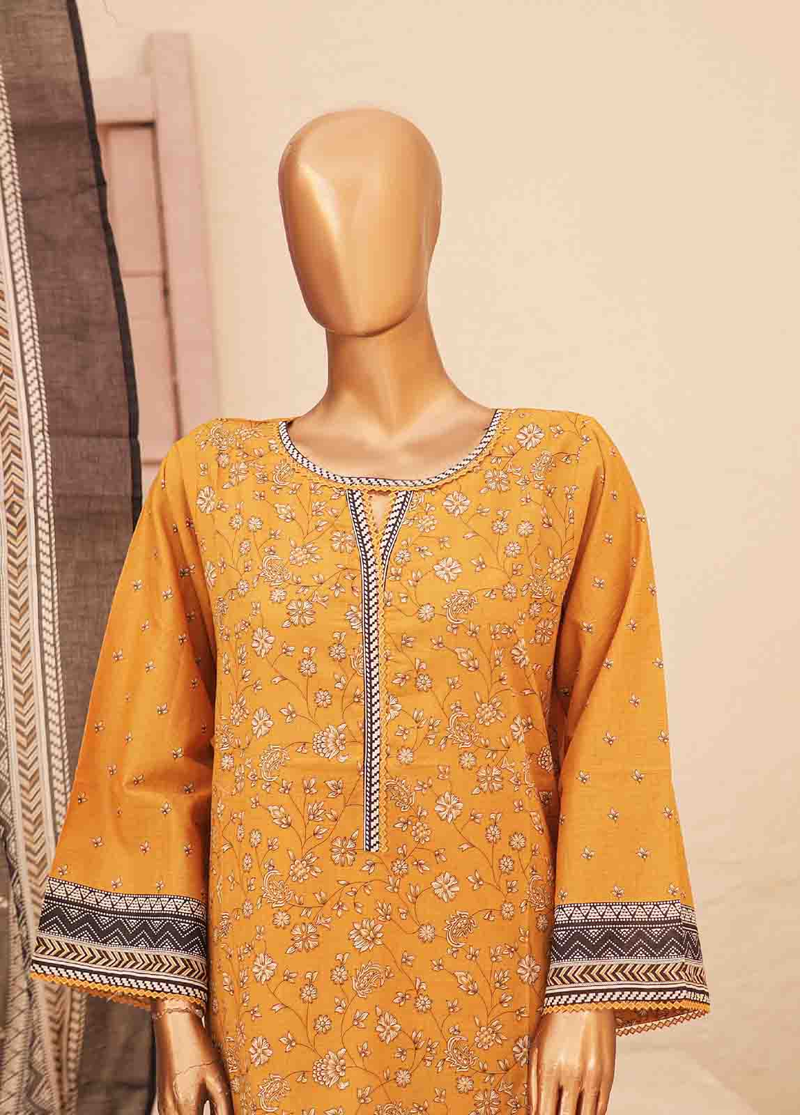 SMPR-0016- 3 Piece Printed Stitched Suit