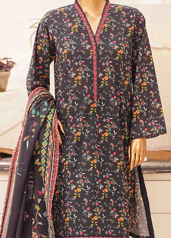 Bin Saeed Fabric - SMPR-0169- 3 Piece Printed Stitched Suit