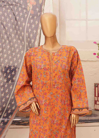 Bin Saeed Fabric - SMPR-0171- 3 Piece Printed Stitched Suit
