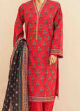 SMPR-0188- 3 Piece Printed Stitched Suit