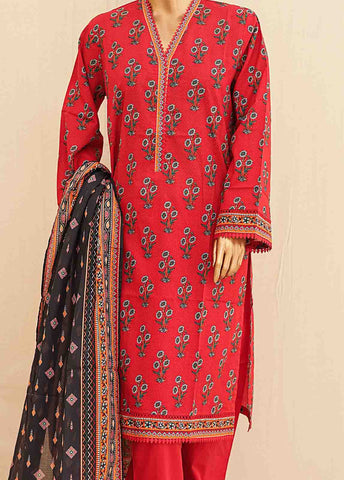 SMPR-0188- 3 Piece Printed Stitched Suit