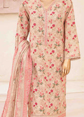 SMPR-0192- 3 Piece Printed Stitched Suit