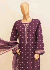 SMPR-0194 - 3 Piece Printed Stitched Suit