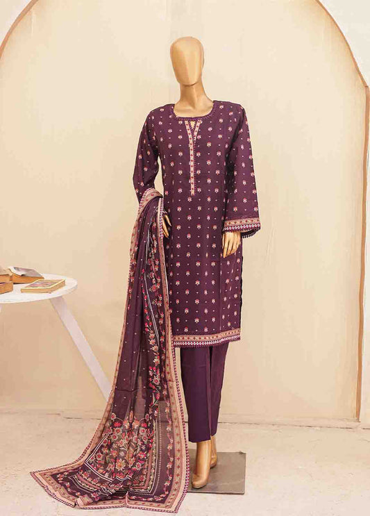 SMPR-0194 - 3 Piece Printed Stitched Suit