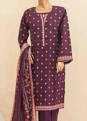 SMPR-0194 - 3 Piece Printed Stitched Suit