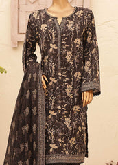 SMPR-0342- 3 Piece Printed Stitched Suit
