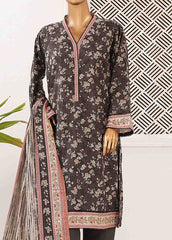 SMPR-0346- 3 Piece Printed Stitched Suit