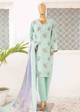 SMPR-0422- 3 Piece Printed Stitched Suit